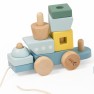 Žaislinis medinis traukinukas | Montessori  | Classic world CW10520